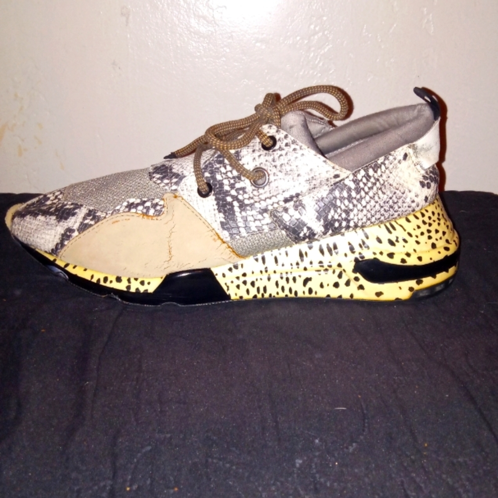 COPY - Steve Madden Women's Cliff Sneakers Neutral Snake